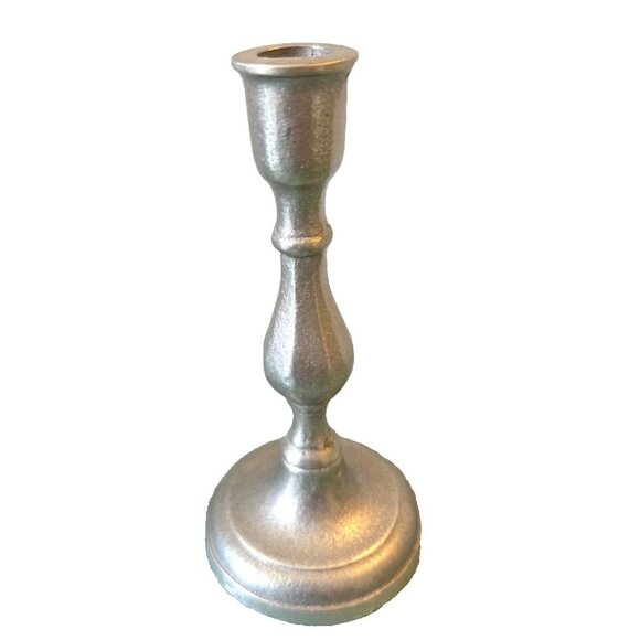 Vintage Petite Small Pewter Candlestick Wilton Columbia PA. 4” Tall Mini - Picture 1 of 9